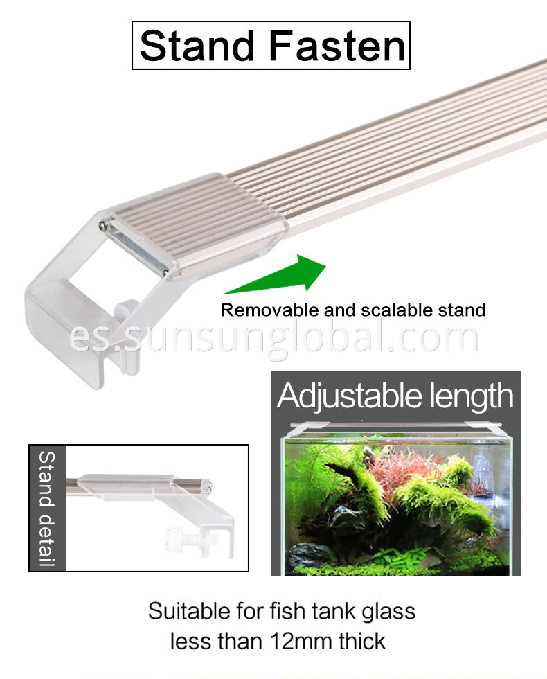 Sunsun chino 3 pies Led de crecimiento de la planta de acuario LED